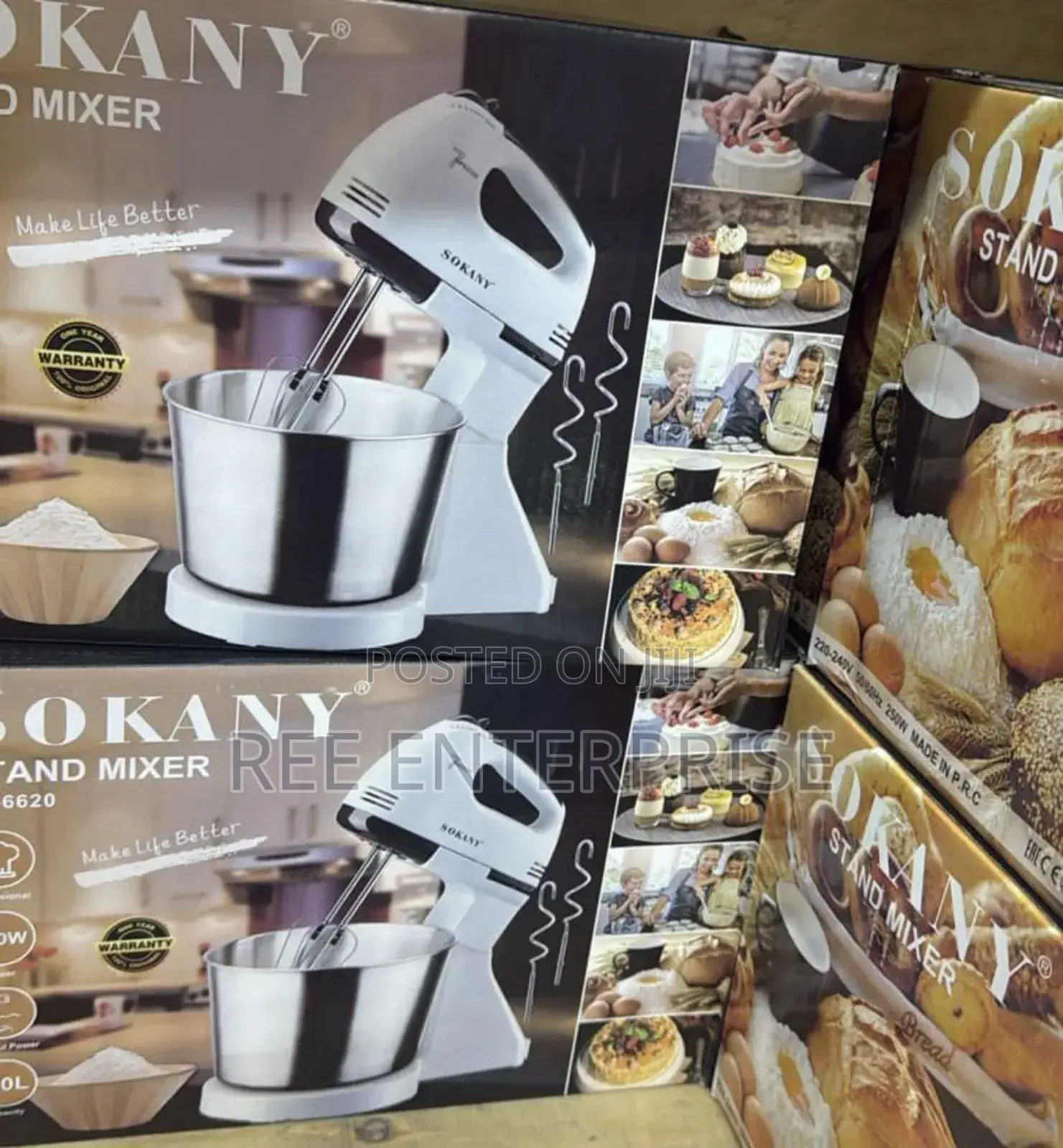 Sokany Bowl Mixer Brand New