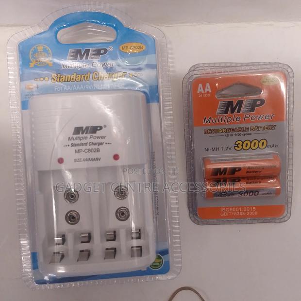 Mp 9v Charger, Mp Aa Batteries
