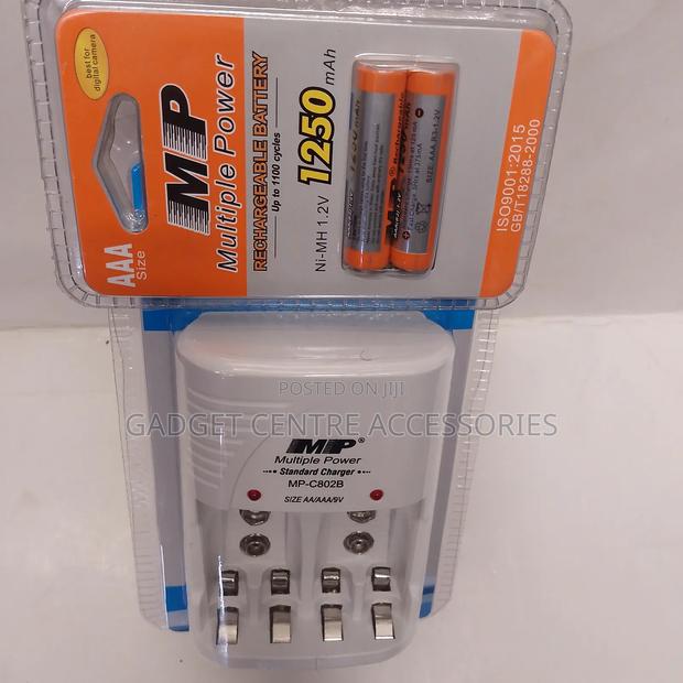 9v Charger, Mp Aaa Rechargeable Batteries - thumbnail 3