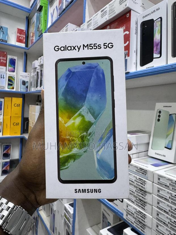 New Samsung Galaxy M55 256 GB Blue