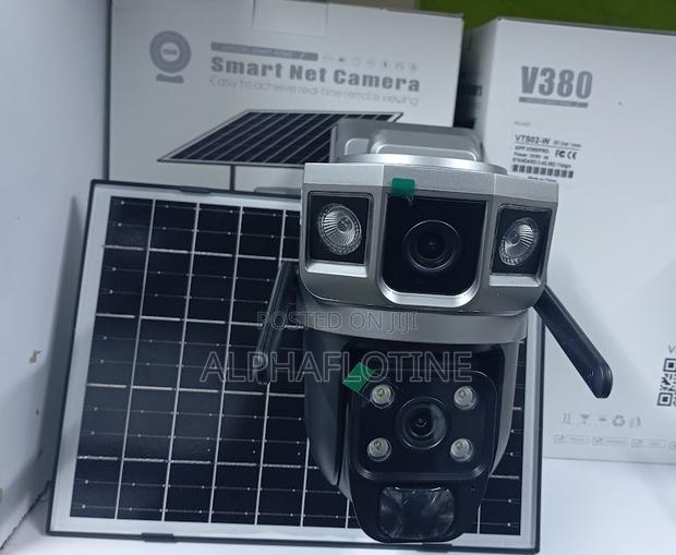Ptz(Wifi) v-380 Pro Dual Lens CCTV Camera