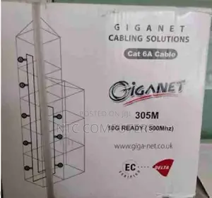 Giganet Category 6a Solid U/Utp Pvc Indoor Cable