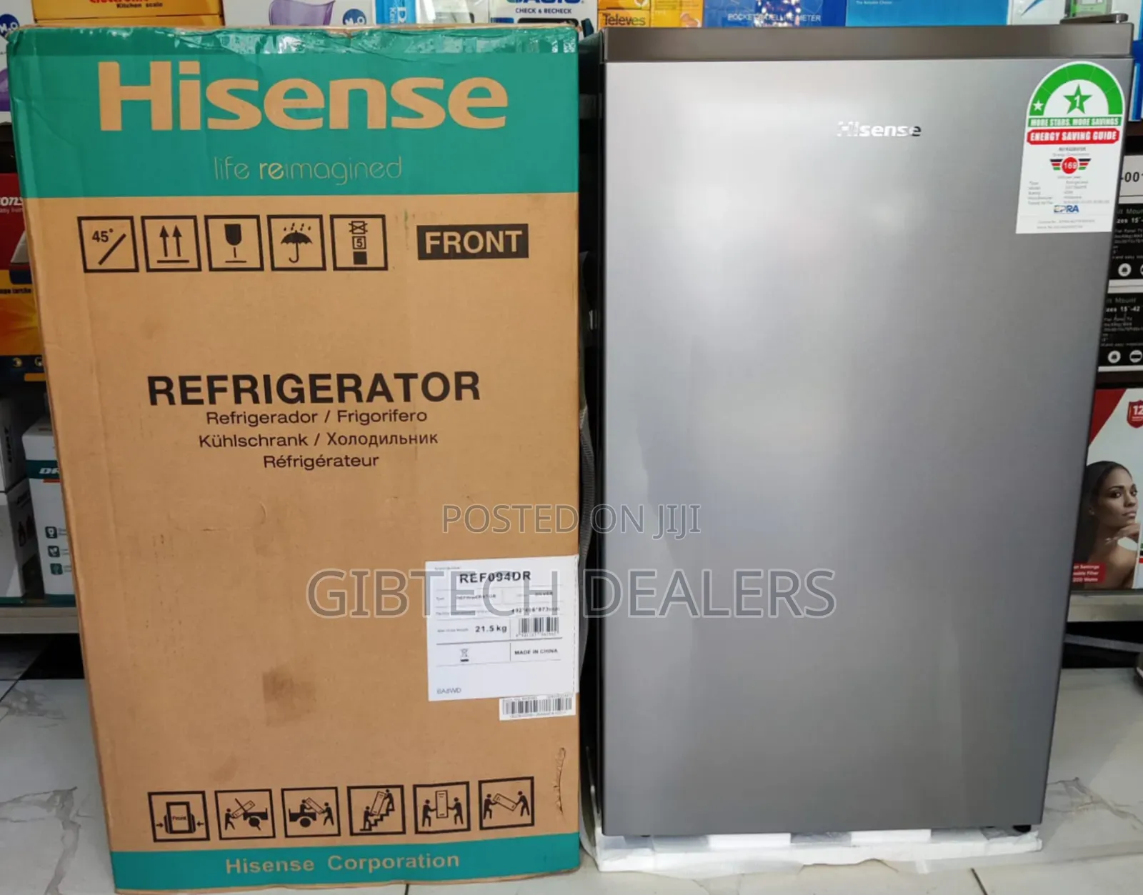 Hisense 94 Litres Single Door Fridge