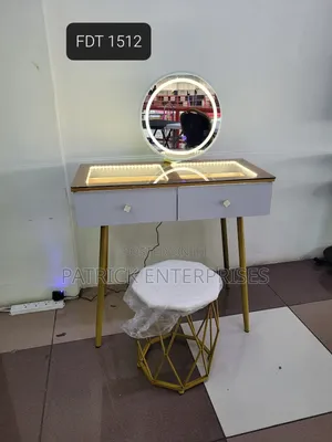 Impoted Modern Dressing Table With Led Lights