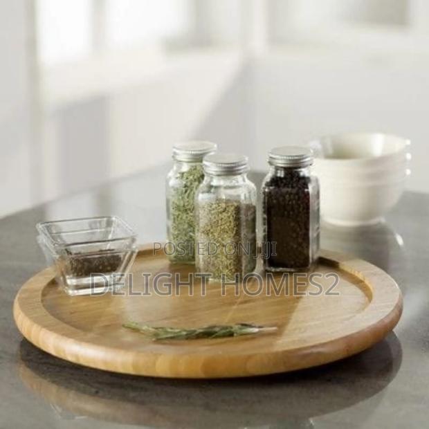 Bamboo Rotating Spice Rack_ele