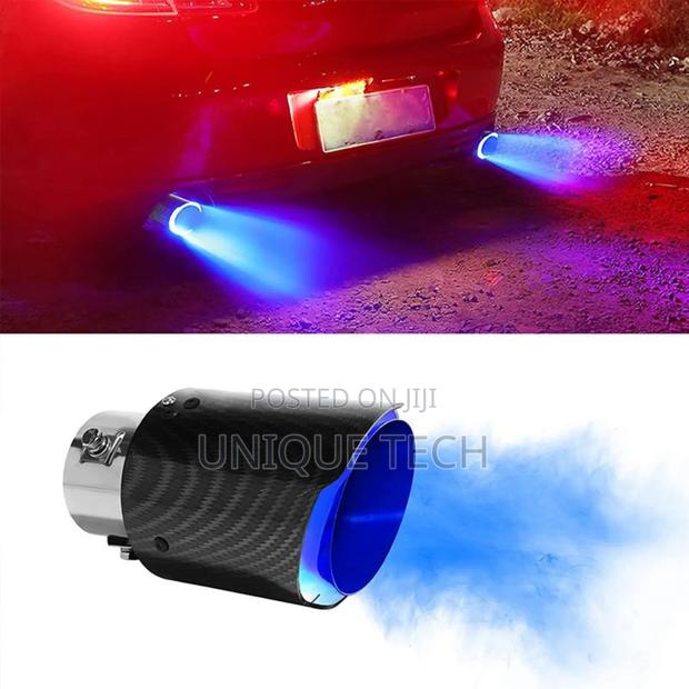 Led-Enhanced Akrapovic Carbon Exhaust Tip