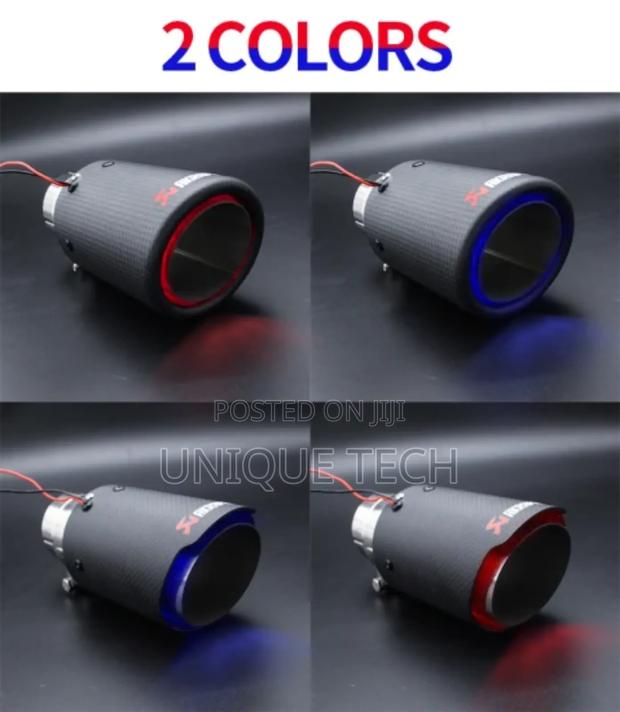 Akrapovic Pipe Led Tip – Carbon Fiber Finish