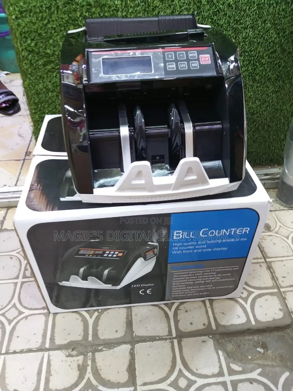 Top Guarantee Blue Bill Counter