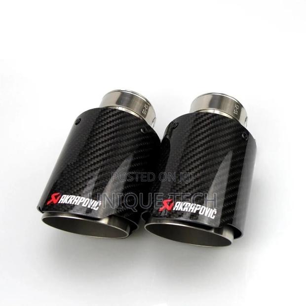 Led Akrapovic Exhaust Tip – Carbon Fiber