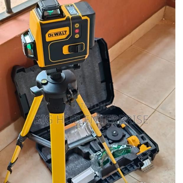 Restocked Dewalt Laser Level. With Stand - main view