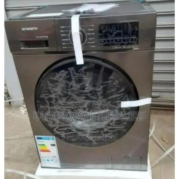 Gray - Skyworth 12kgs Wash and Dry