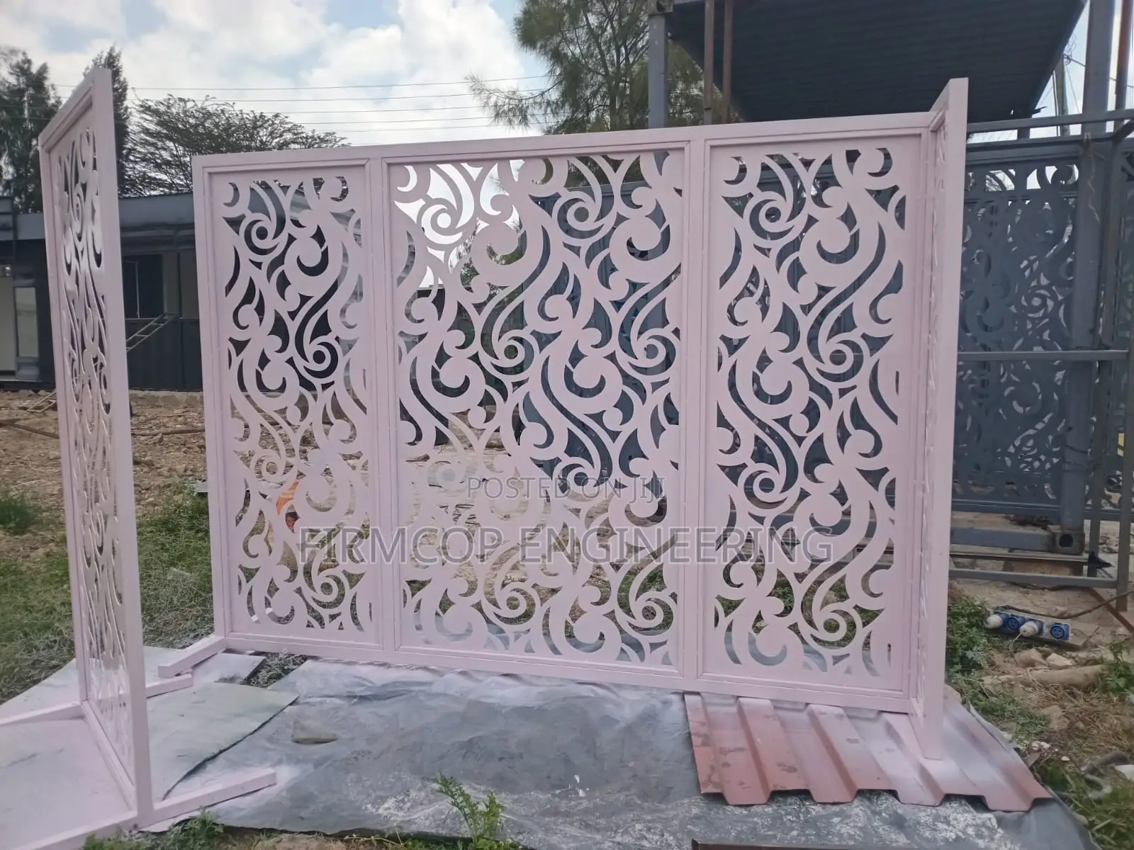 Elegant CNC Room Divider Patterns