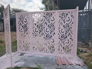 Elegant CNC Room Divider Patterns