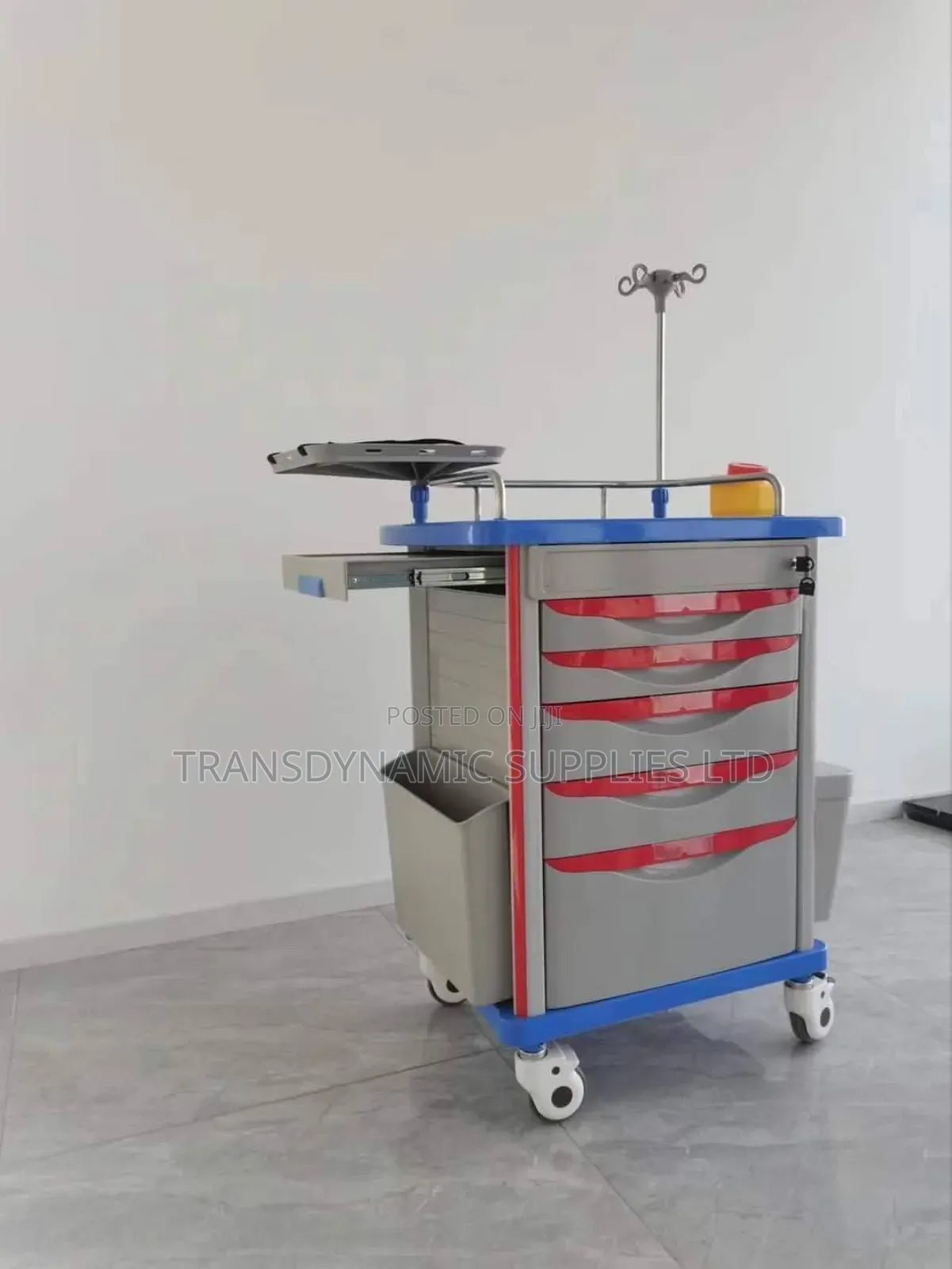 Crash Cart Hospital/Emergency Trolley **