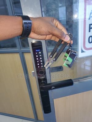 Smart Lock With Fingerprint Unlock for Aluminium Doors - thumbnail 2