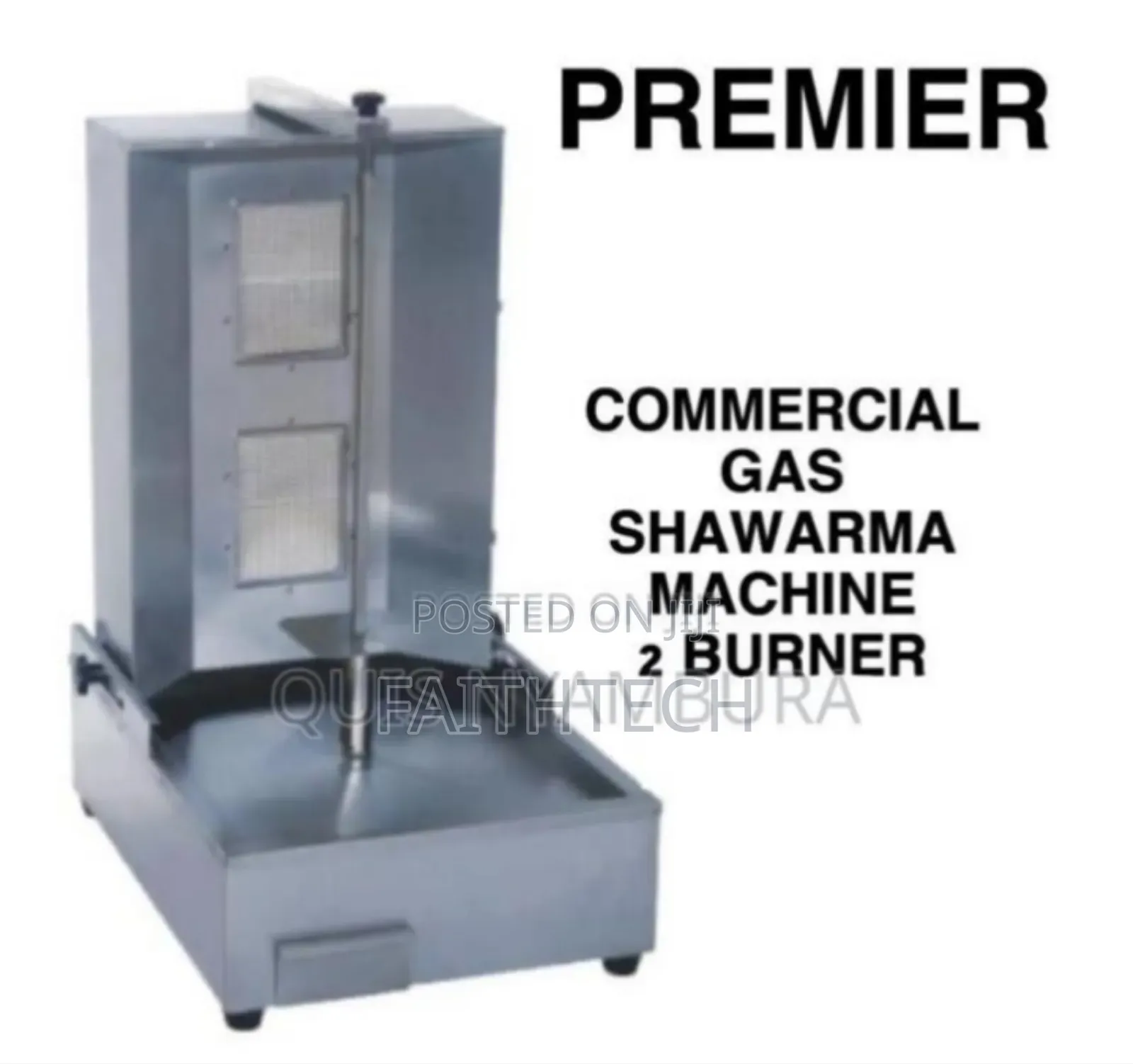 Premier Commercial Gas Shawarma Machine 2burner