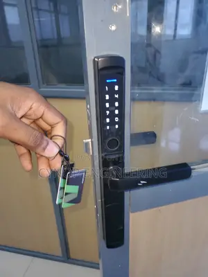 Smart Lock With Fingerprint Unlock for Aluminium Doors