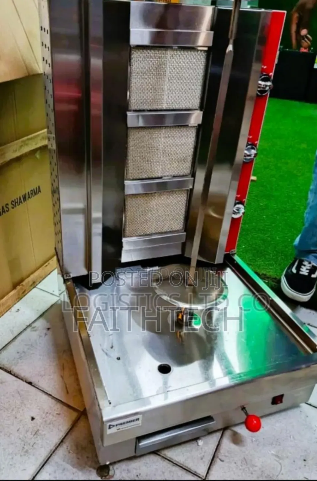 Premier Commercial Gas Shawarma Machine 3burner