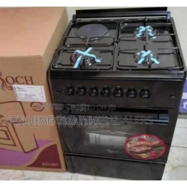 (3+1) Electric Oven.Roch 60by60 Standing Cooker