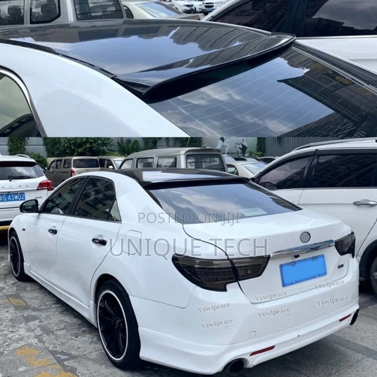 Sporty Rear Roof Extension for Mark X