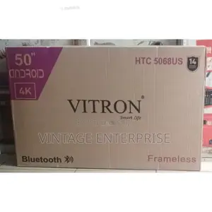 50" Vitron Android Frameless Bluetooth Enabled Tv