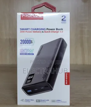 Promate Bolt-20pro 20w 20000mah Powerbank Brand New Sealed