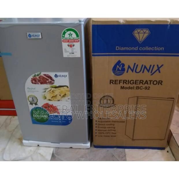** Nunix Fridge, One Single Door 92litres