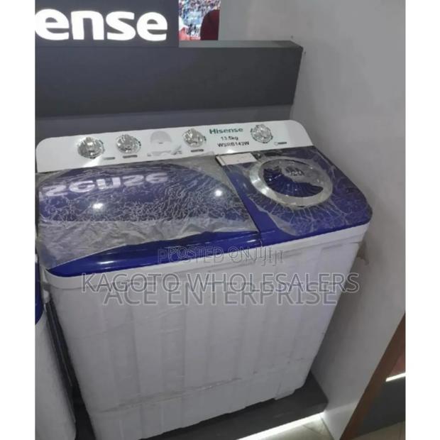Colour White - Hisense 13kgs Twin Tab