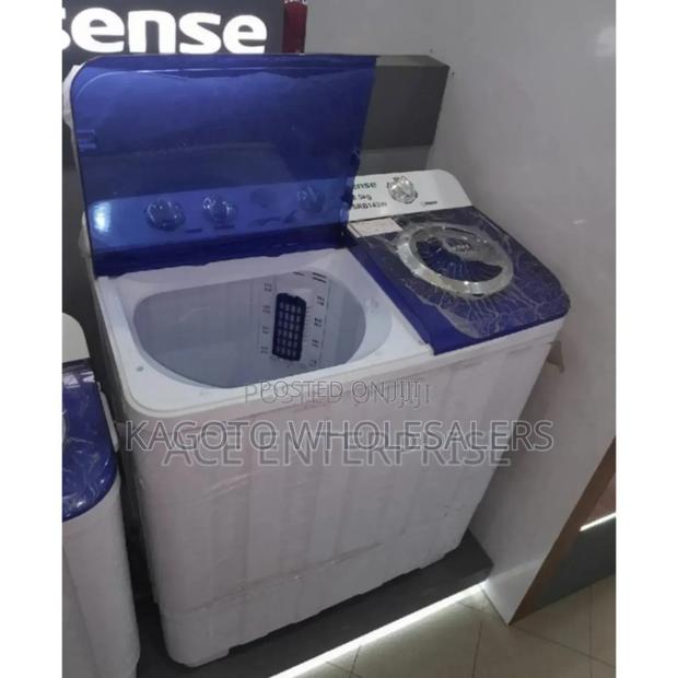 Wash and Spin 13kgs - Hisense 13kgs Twin Tab - main view