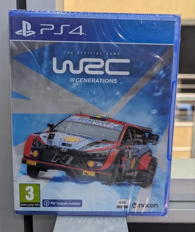WRC Generations Playstation - main view