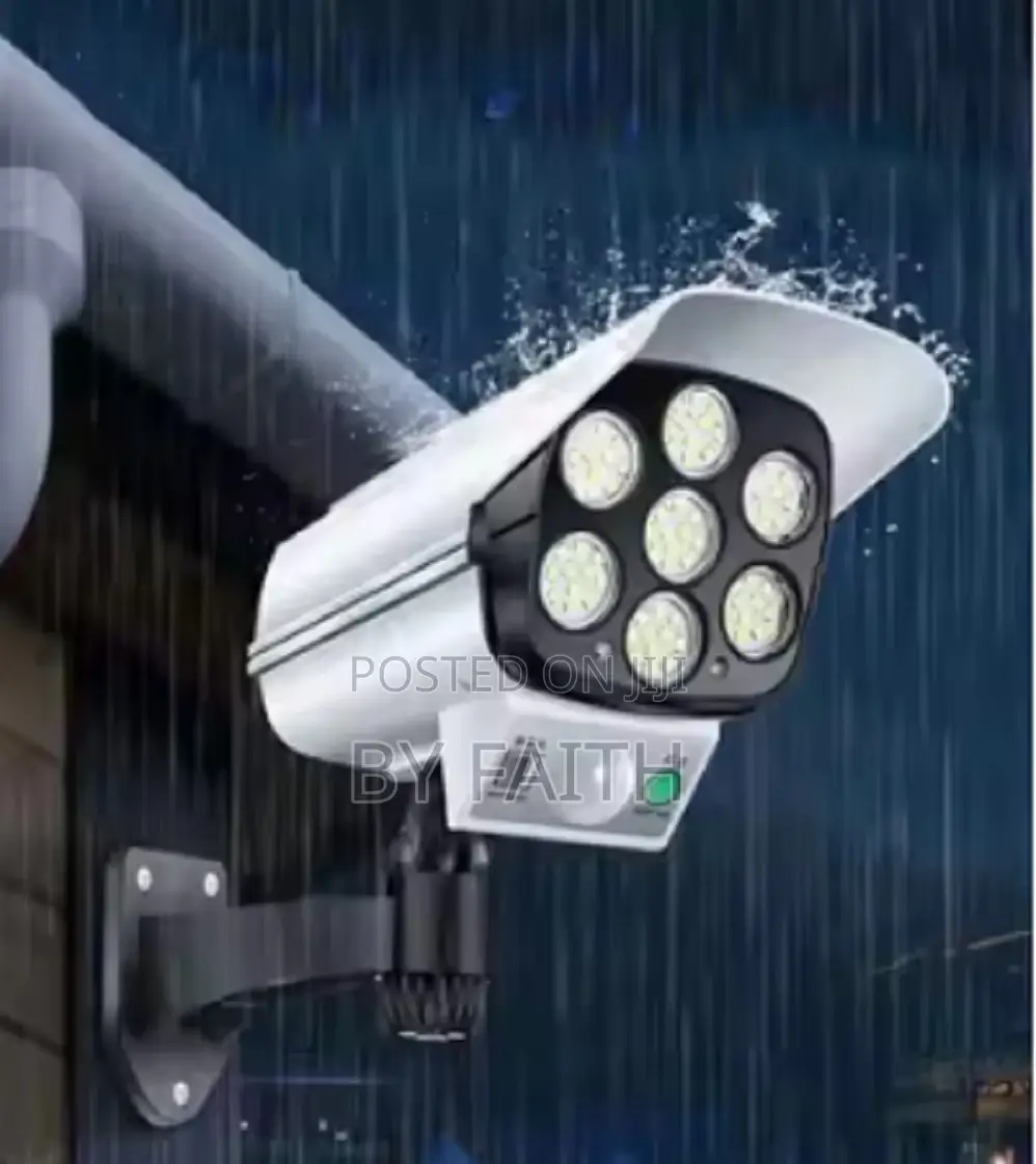 Solar Led Camera Led Light. With Motion Sensor