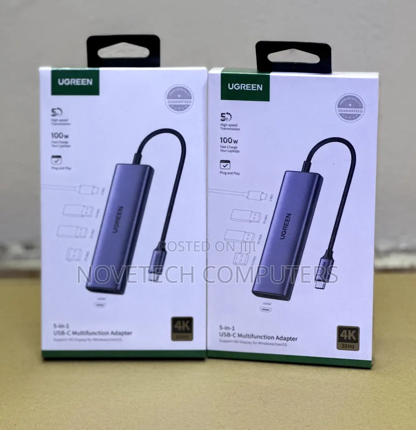 Ugreen 5-in-1 Usb-C Multifunction Adapter 30hz - Cm511