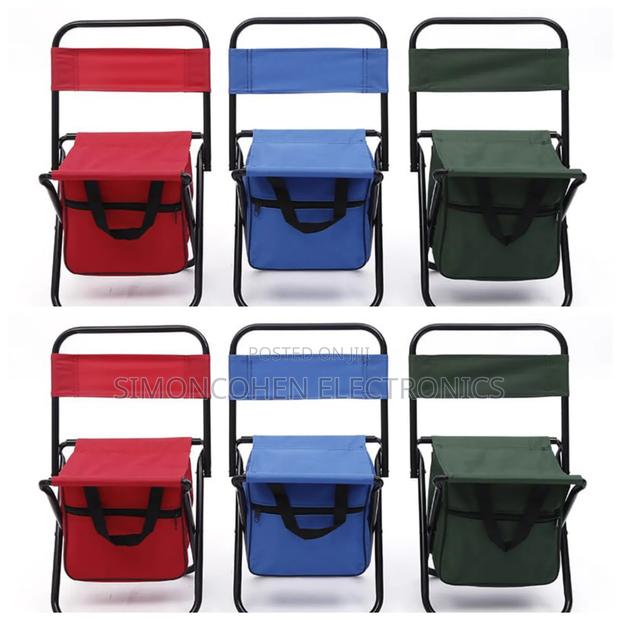 Foldable Camping Chair With Storage Pouch - thumbnail 3