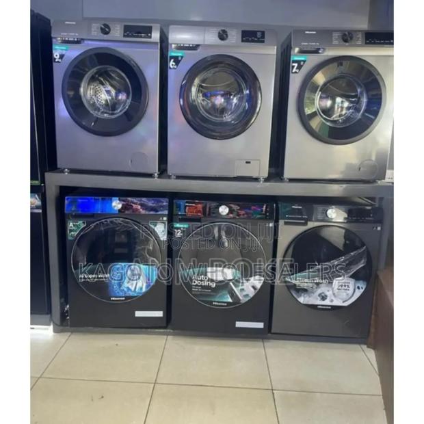 Front Load Washing Machine - Hisense 10kgs Wash and Dry.