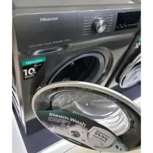 With 6kgs Drier - Hisense 10kgs Wash and Dry. Front Load