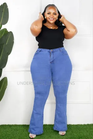 Plus Size Jeans Ladies Wear