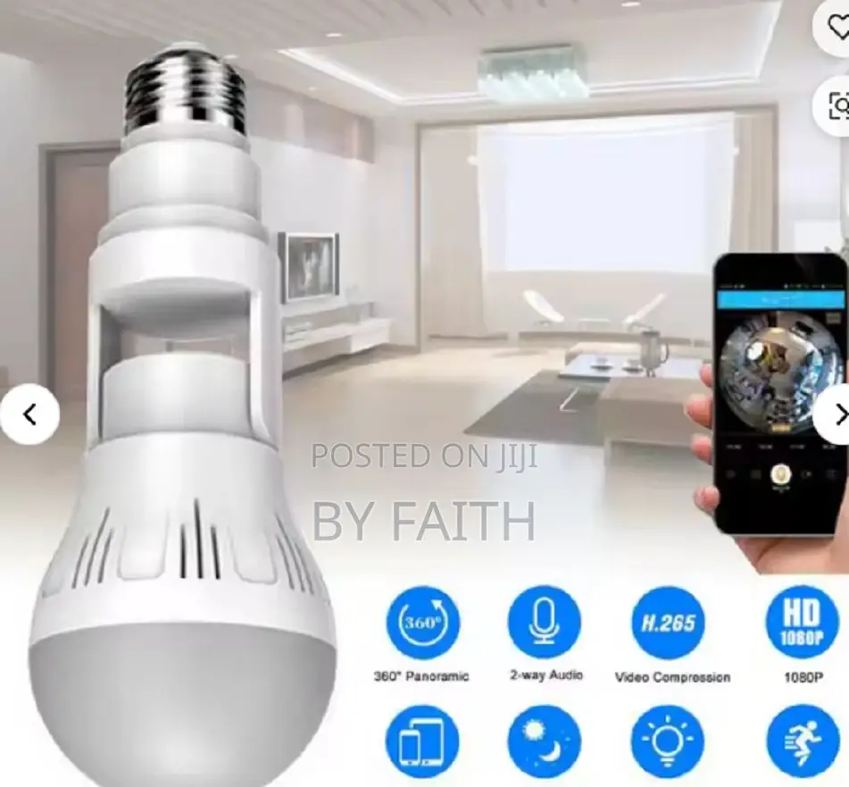 New Model Bulb Cameras Icsee 2mp Wireless Icsee Bulb Camera