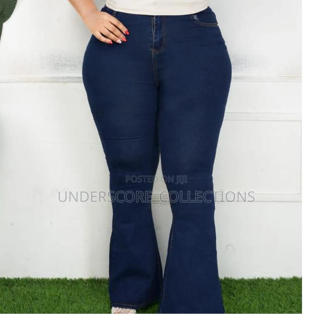 Plain Hipster Jeans Wear - main view