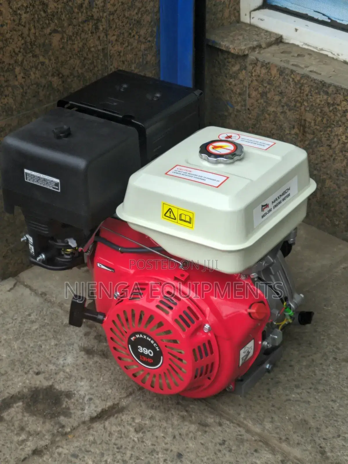 Maxmech Industrial Petrol Engine – 389cc / 13hp