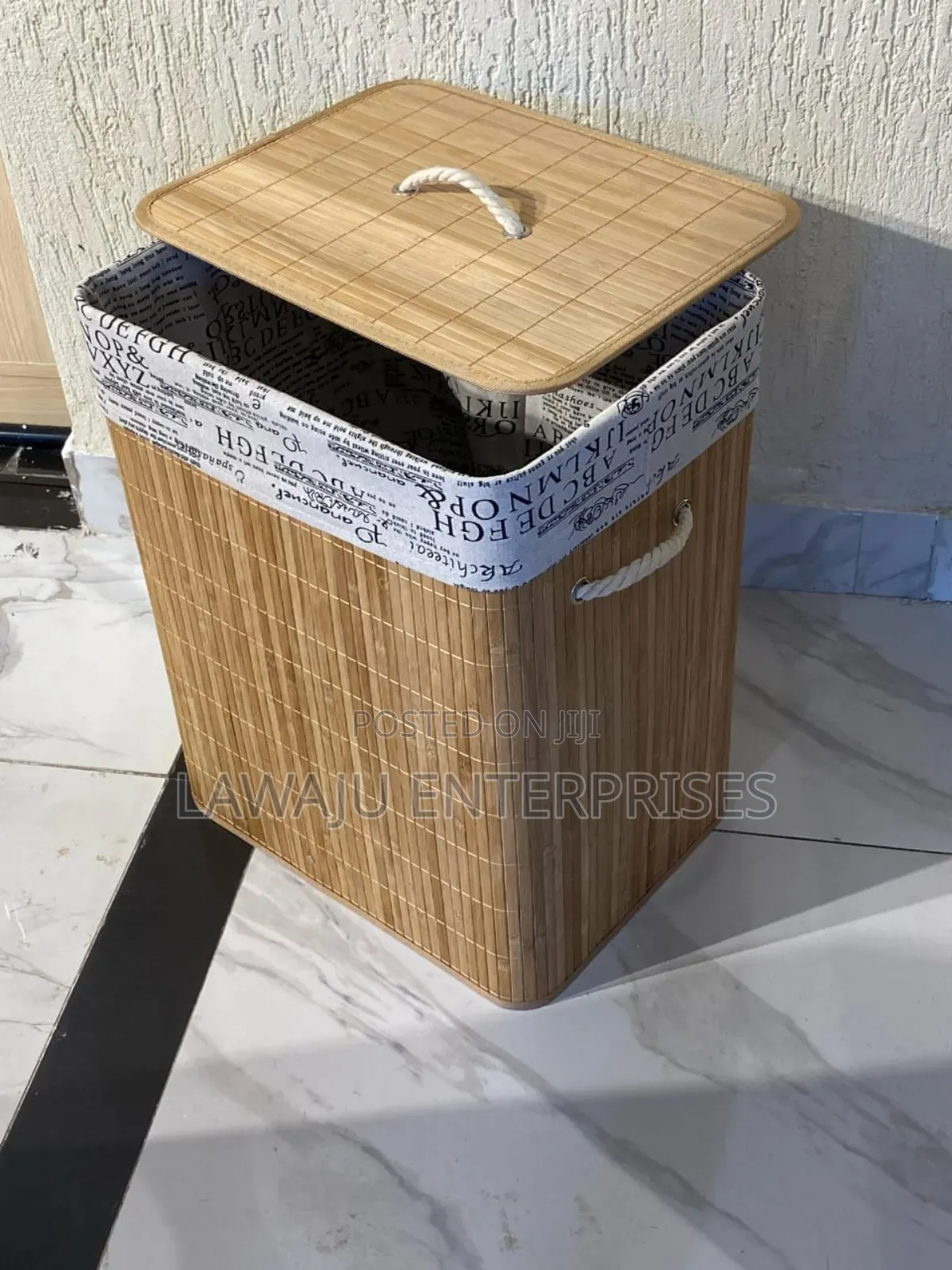 Bamboo Laundry Basket