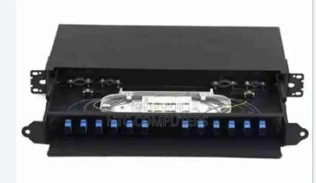 Odf 24 Port With Sc/Upc Duplex Mm Adapter and Pigtails Om3