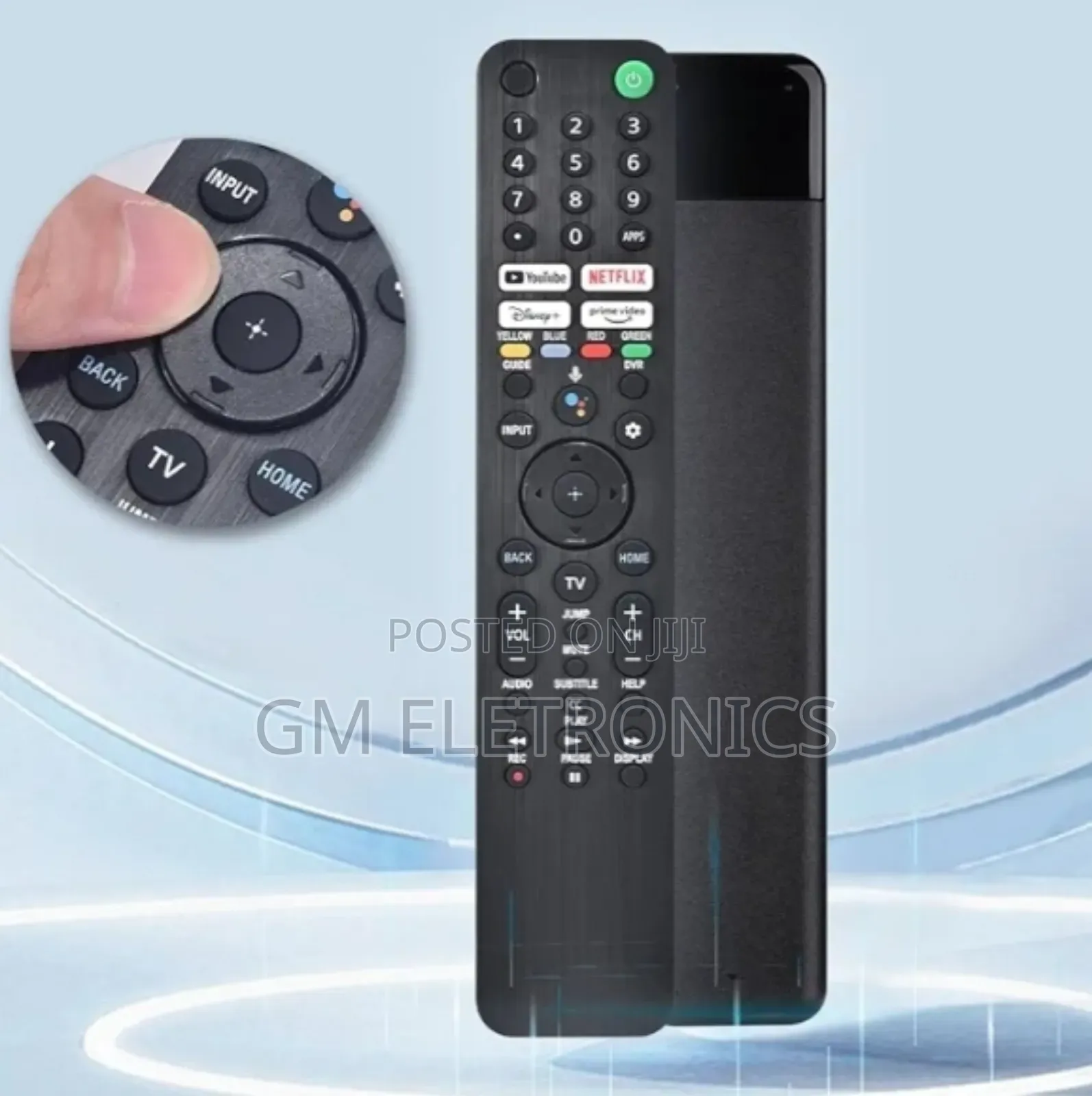 New Voice Remote For Sony Bravia Oled Led Uhd, Android Tvs.