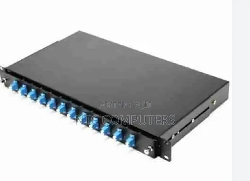 Odf 12 Port With Lc/Upc Duplex Mm Adapter And Pigtails Om3