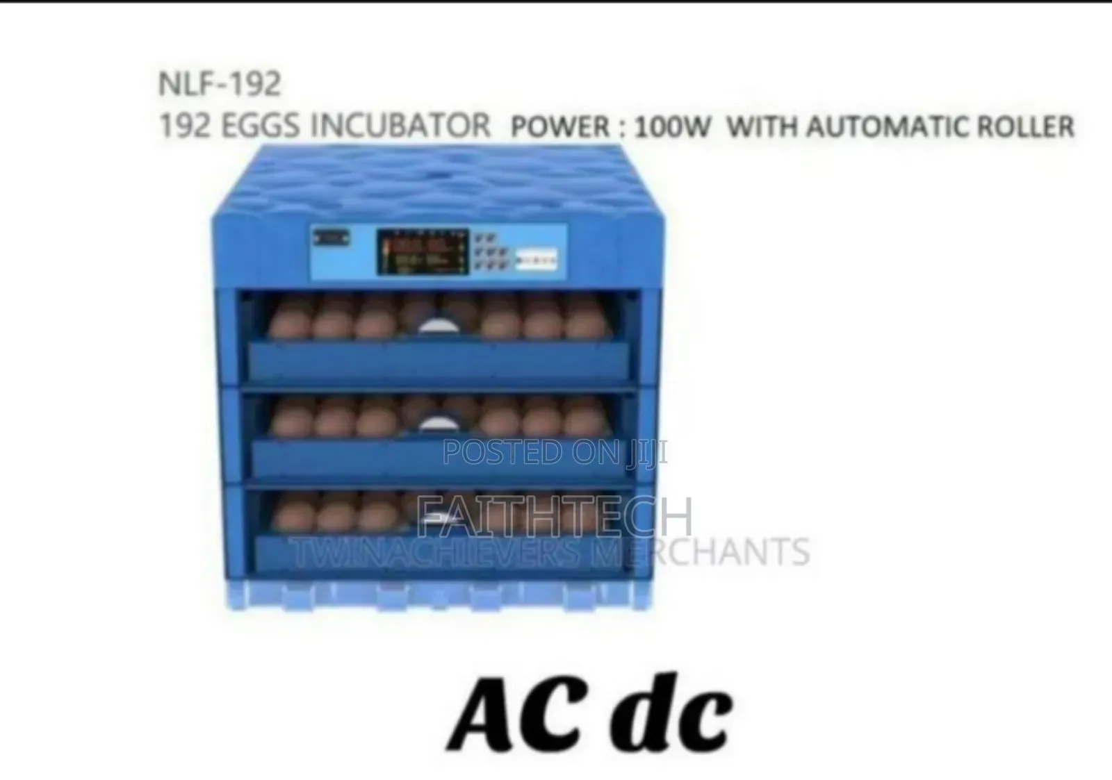 192 Eggs Incubator