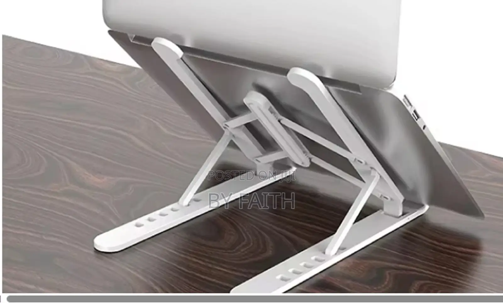 Aluminum Adjustable Laptop Stand Holds From 10'' to 17''
