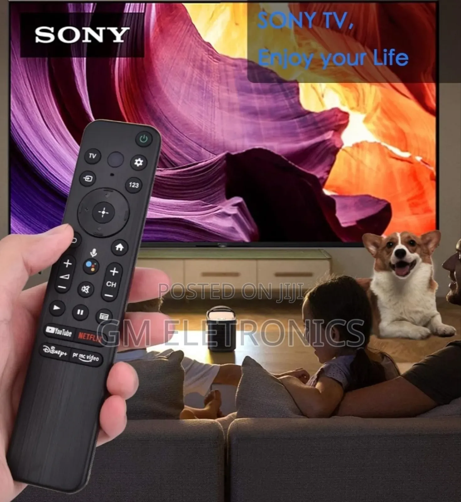 Sony RMF-Tx800u Bravia Uhd Led LCD Hd Smart Tvs(No Voice)