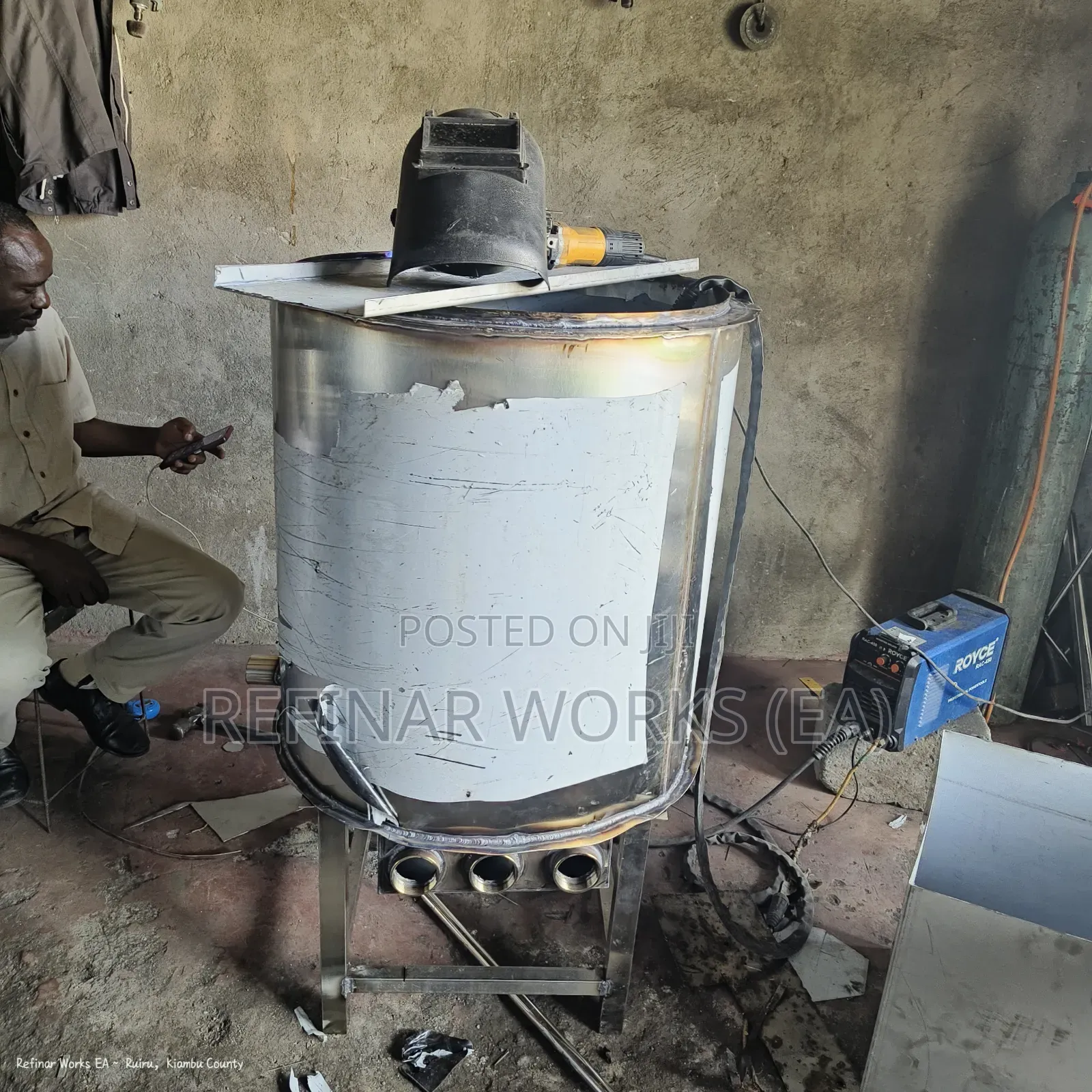 Milk Pasteurizer Chiller – Dairy Equipment Package