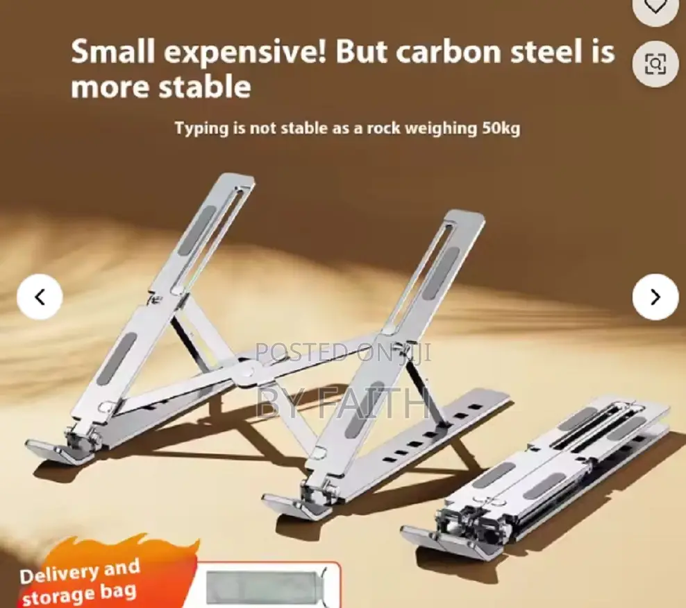 Mettalic Adjustable Laptop Stand