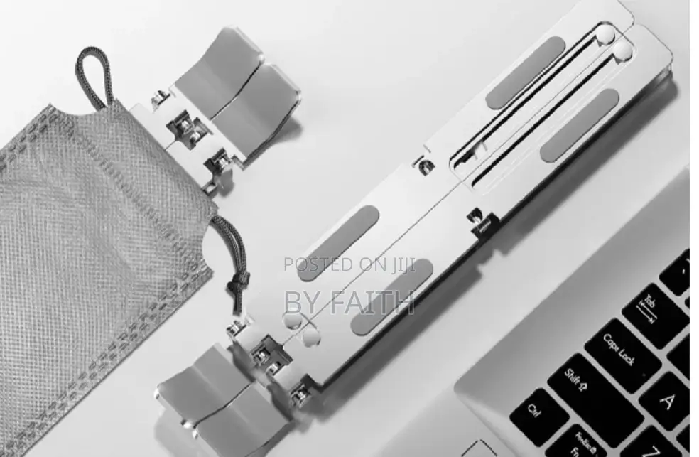 Metallic Height Adjustable Laptop