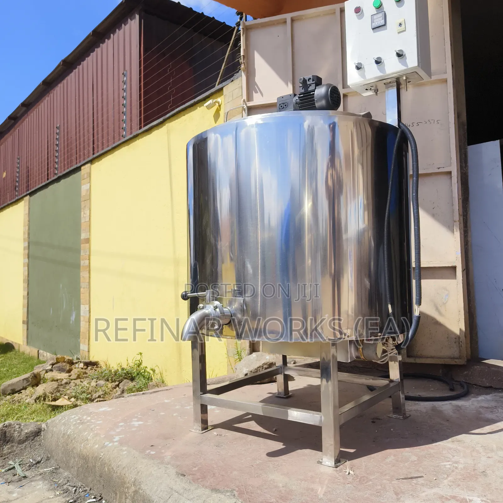 Milk Pasteurizer Chiller – Dairy Equipment Package